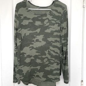 Old Navy Camo Long Sleeved Shirt